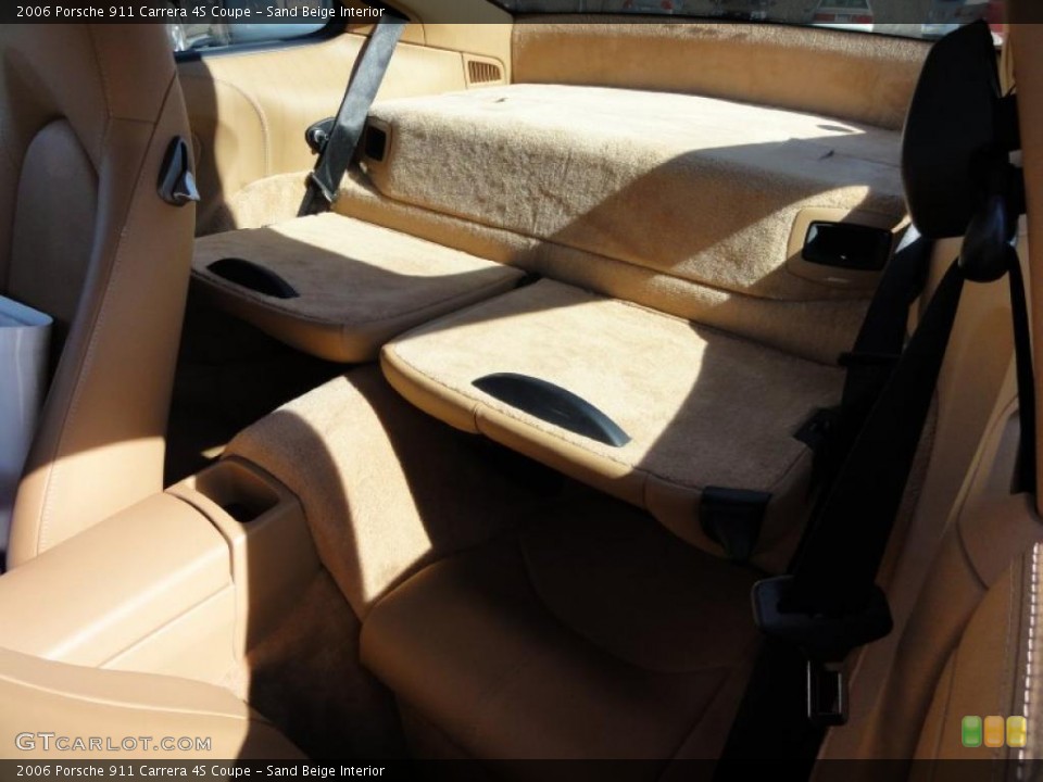 Sand Beige Interior Photo for the 2006 Porsche 911 Carrera 4S Coupe #46431168