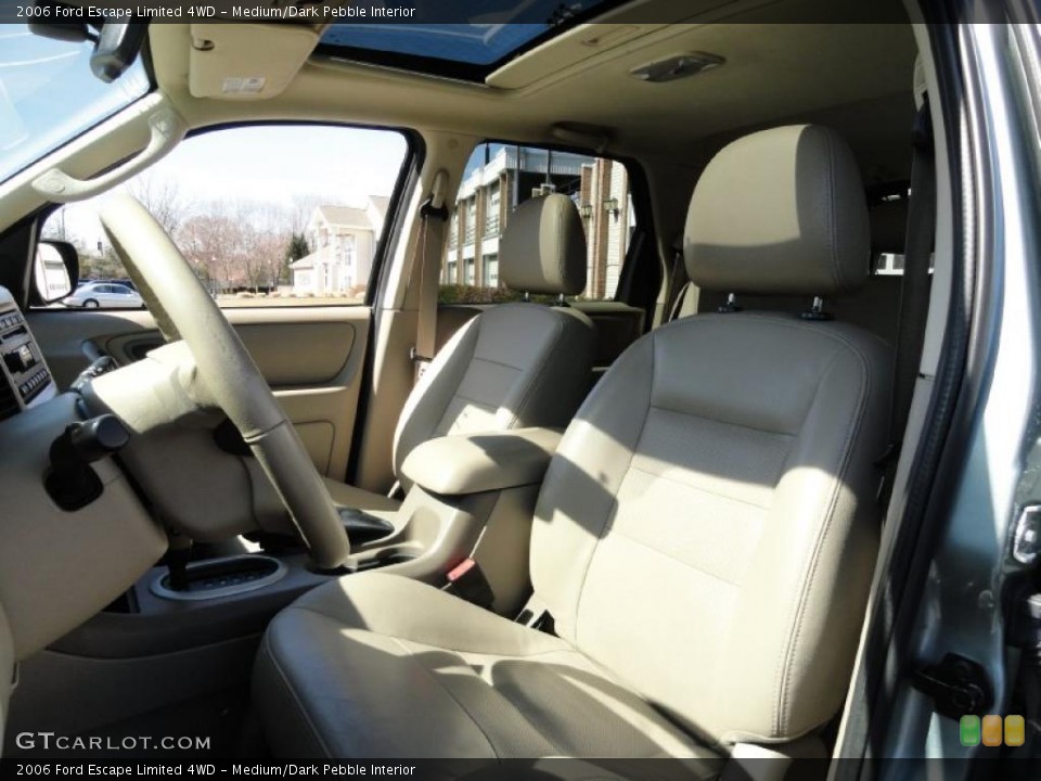 Medium/Dark Pebble Interior Photo for the 2006 Ford Escape Limited 4WD #46431711