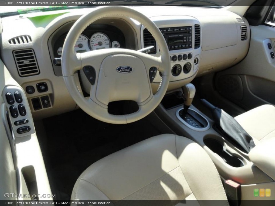 Medium/Dark Pebble Interior Prime Interior for the 2006 Ford Escape Limited 4WD #46431738