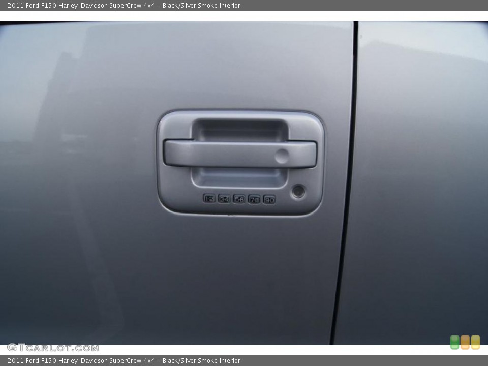 Black/Silver Smoke Interior Controls for the 2011 Ford F150 Harley-Davidson SuperCrew 4x4 #46432272