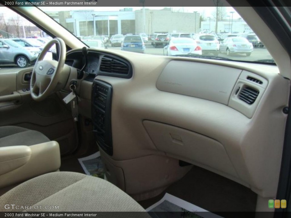 Medium Parchment Interior Dashboard for the 2003 Ford Windstar SE #46432563