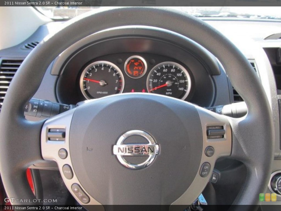 Charcoal Interior Gauges for the 2011 Nissan Sentra 2.0 SR #46433514