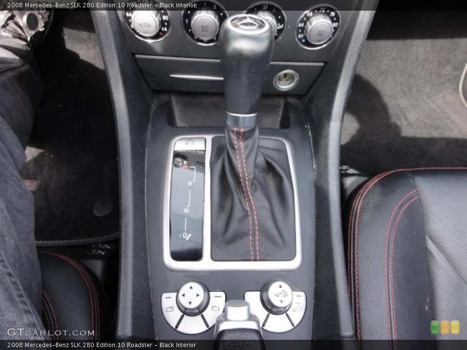 Black Interior Transmission for the 2008 Mercedes-Benz SLK 280 Edition 10 Roadster #46433622
