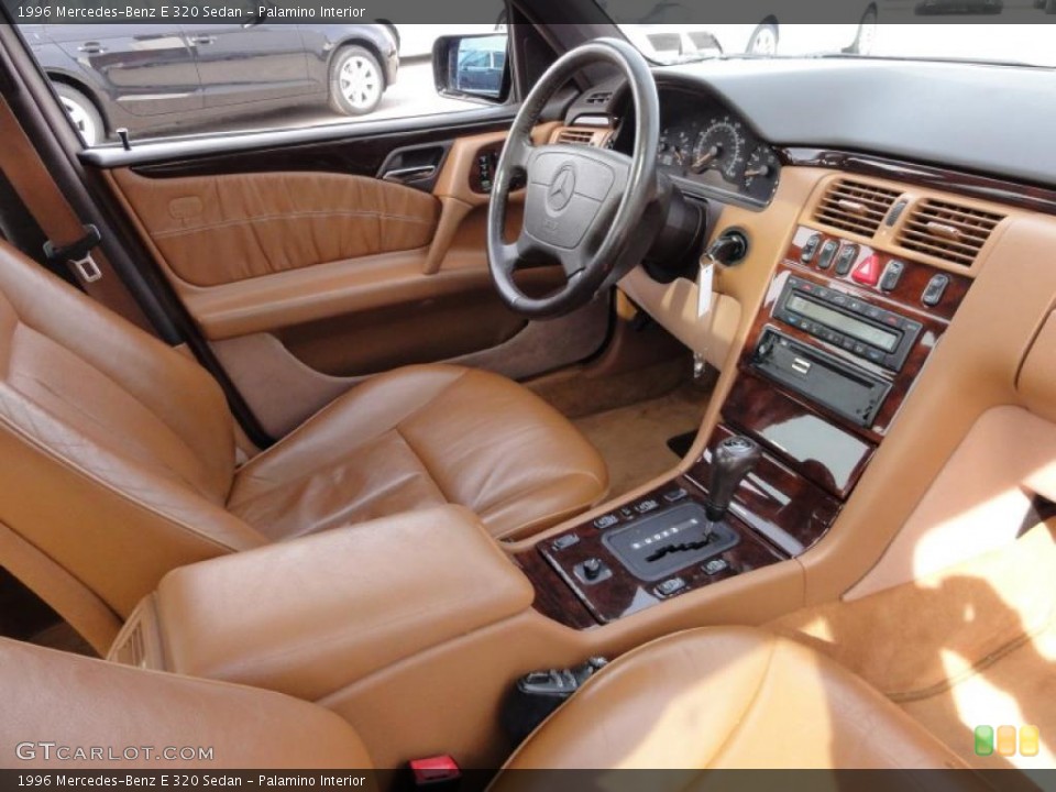Palamino Interior Photo for the 1996 Mercedes-Benz E 320 Sedan #46434077