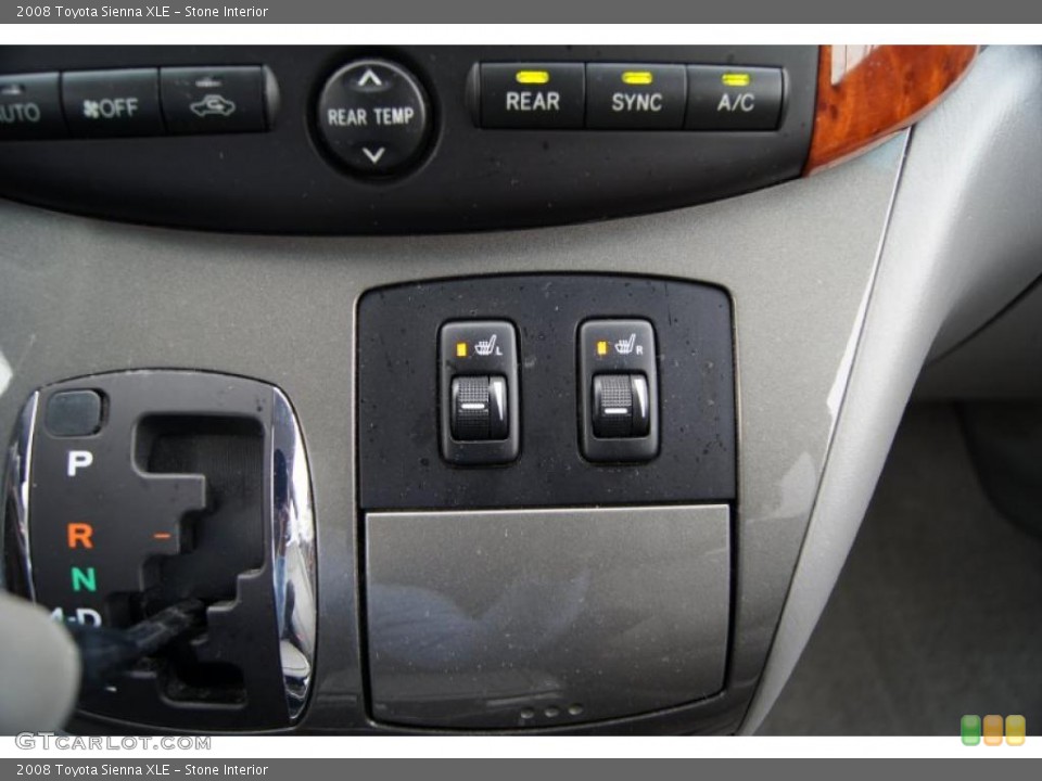 Stone Interior Controls for the 2008 Toyota Sienna XLE #46434312
