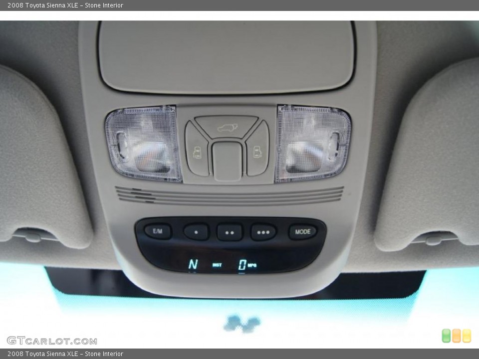 Stone Interior Controls for the 2008 Toyota Sienna XLE #46434339