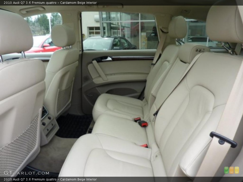 Cardamom Beige Interior Photo for the 2010 Audi Q7 3.6 Premium quattro #46434579