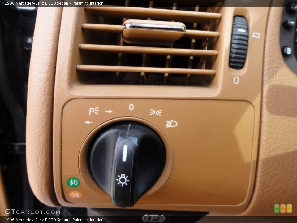 Palamino Interior Controls for the 1996 Mercedes-Benz E 320 Sedan #46434642