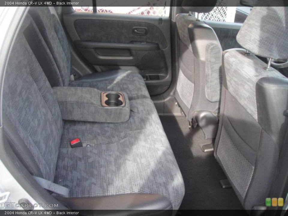 Black Interior Photo for the 2004 Honda CR-V LX 4WD #46434840