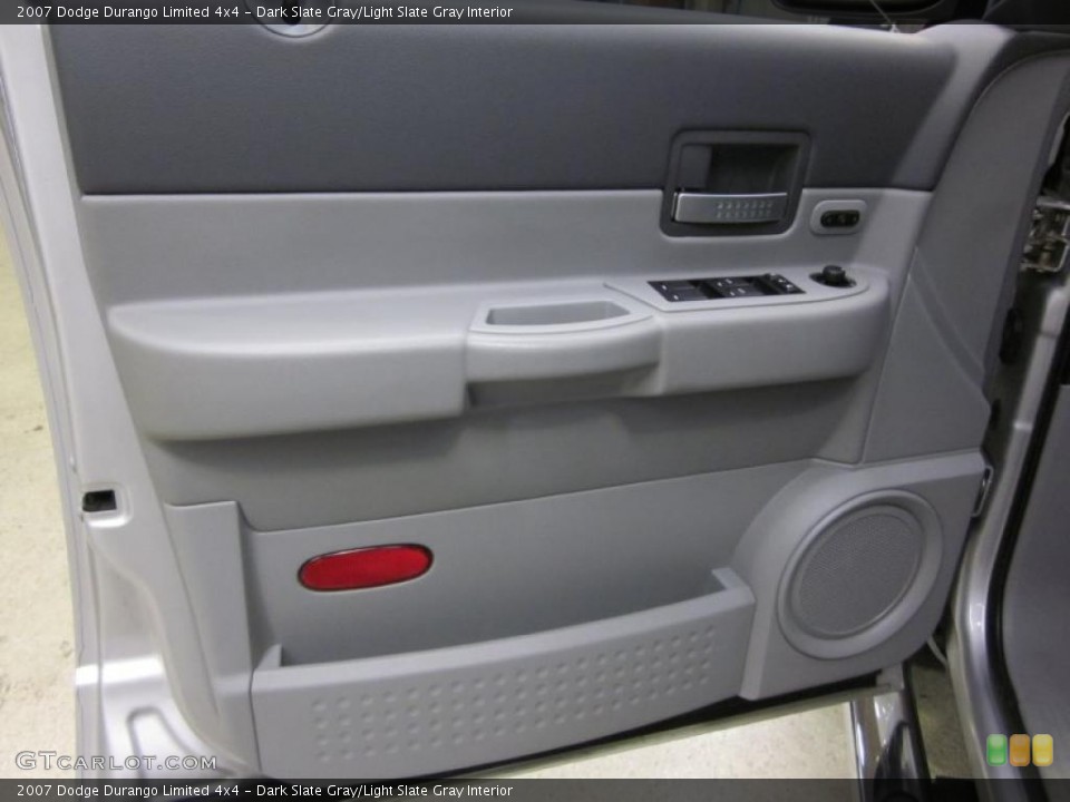 Dark Slate Gray/Light Slate Gray Interior Door Panel for the 2007 Dodge Durango Limited 4x4 #46434906