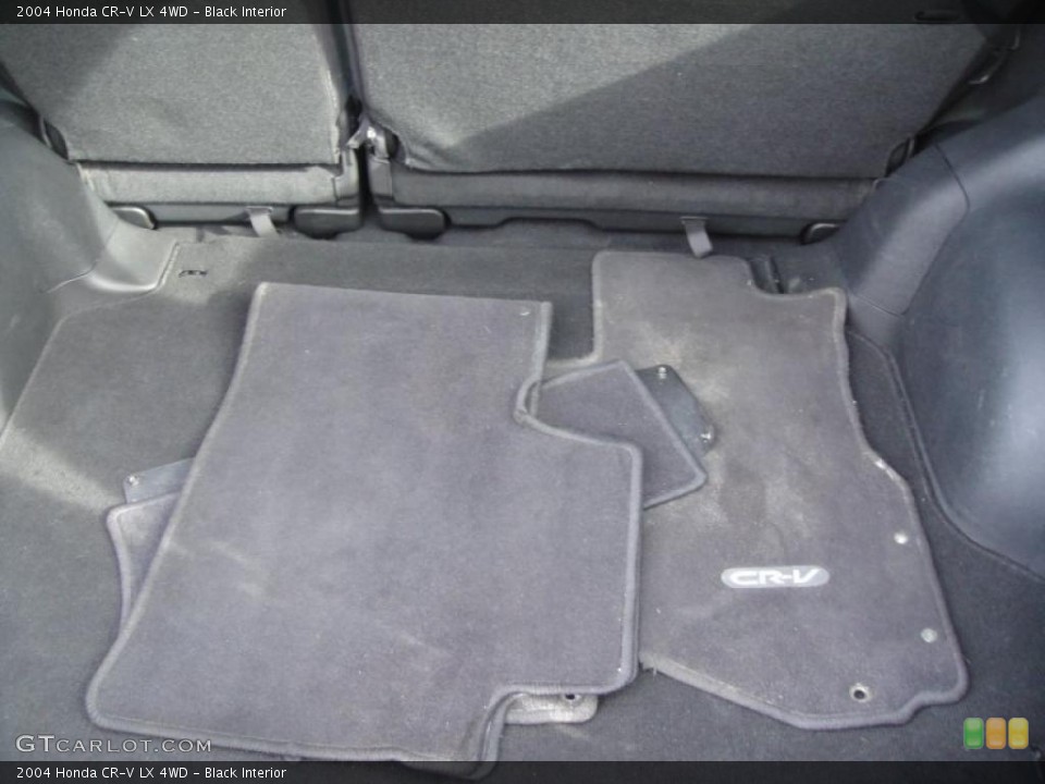 Black Interior Trunk for the 2004 Honda CR-V LX 4WD #46434984