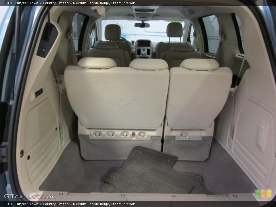 Medium Pebble Beige/Cream Interior Trunk for the 2010 Chrysler Town & Country Limited #46436205