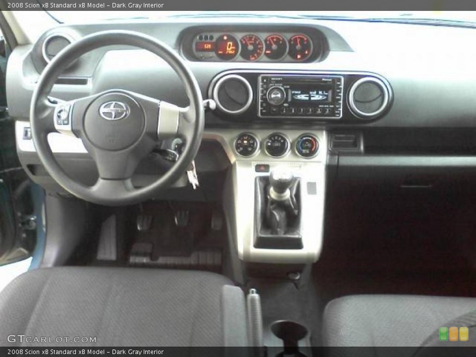 Dark Gray Interior Dashboard for the 2008 Scion xB  #46437516