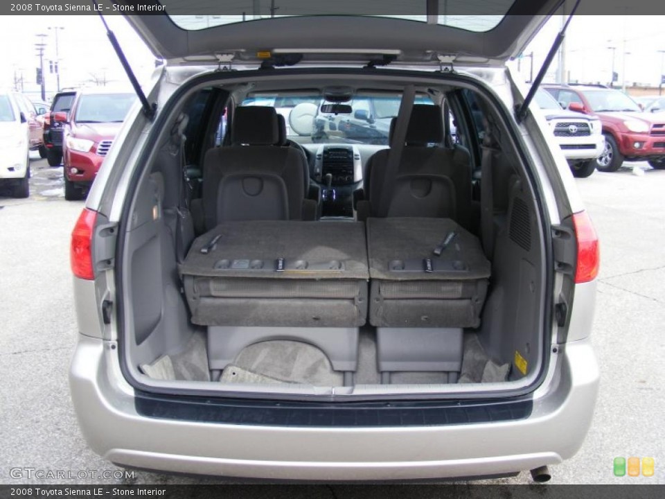 Stone Interior Trunk for the 2008 Toyota Sienna LE #46438758