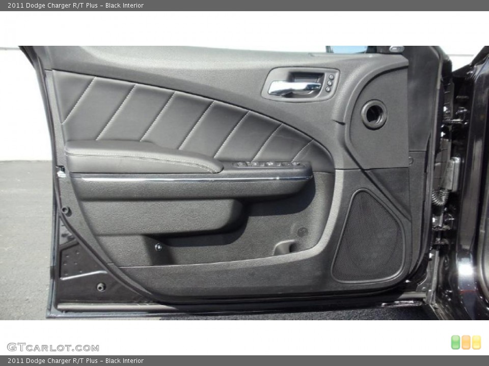 Black Interior Door Panel for the 2011 Dodge Charger R/T Plus #46439073