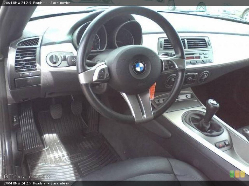 Black Interior Dashboard for the 2004 BMW Z4 2.5i Roadster #46440063
