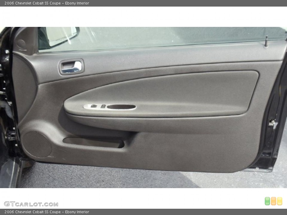 Ebony Interior Door Panel for the 2006 Chevrolet Cobalt SS Coupe #46441083