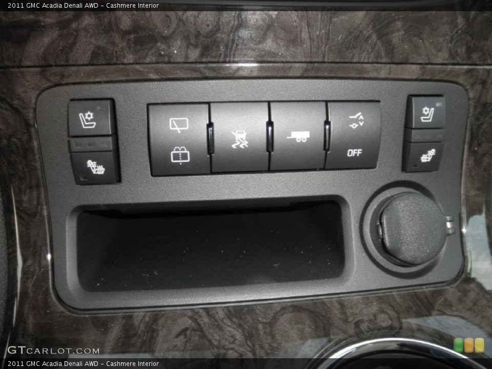Cashmere Interior Controls for the 2011 GMC Acadia Denali AWD #46442959