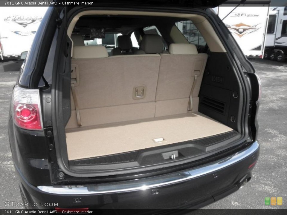 Cashmere Interior Trunk for the 2011 GMC Acadia Denali AWD #46443093