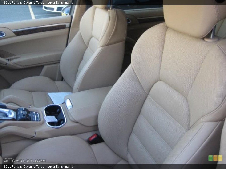 Luxor Beige Interior Photo for the 2011 Porsche Cayenne Turbo #46444806