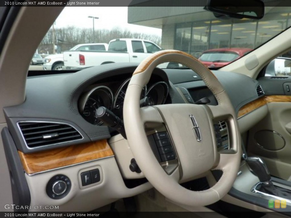 Light Stone Interior Dashboard for the 2010 Lincoln MKT AWD EcoBoost #46446360