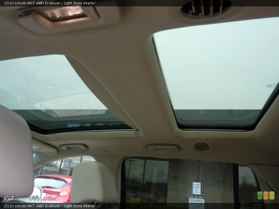 Light Stone Interior Sunroof for the 2010 Lincoln MKT AWD EcoBoost #46446387