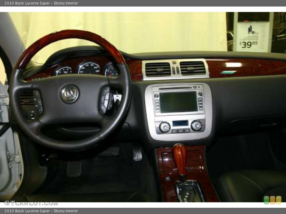 Ebony Interior Dashboard for the 2010 Buick Lucerne Super #46446921