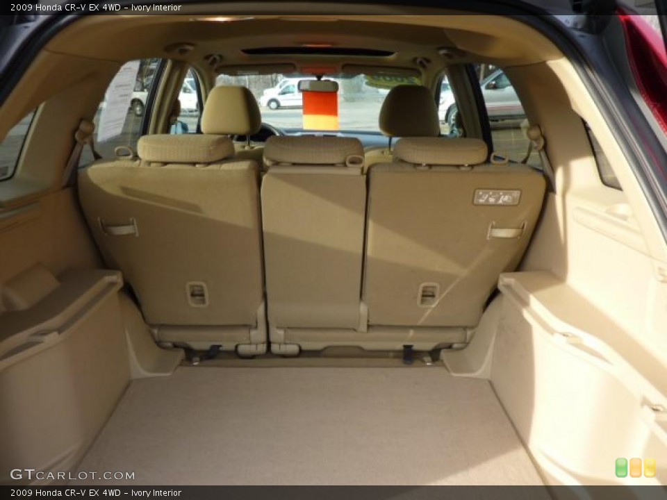 Ivory Interior Trunk for the 2009 Honda CR-V EX 4WD #46448793