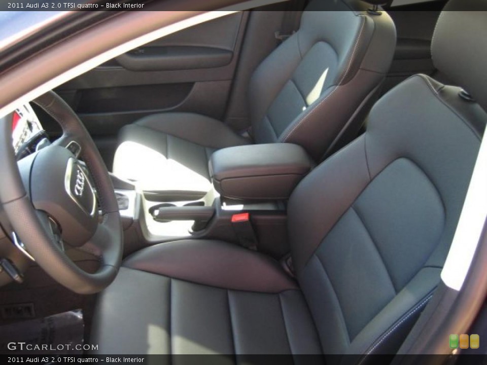 Black Interior Photo for the 2011 Audi A3 2.0 TFSI quattro #46448946