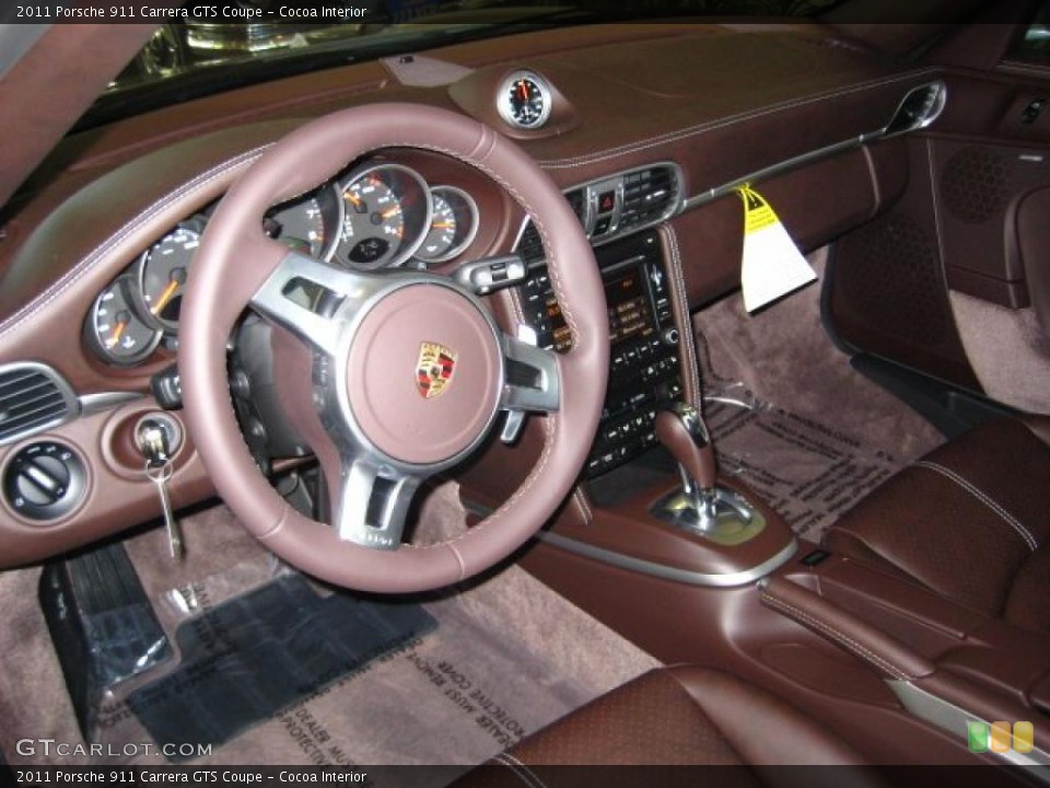 Cocoa Interior Prime Interior for the 2011 Porsche 911 Carrera GTS Coupe #46449435