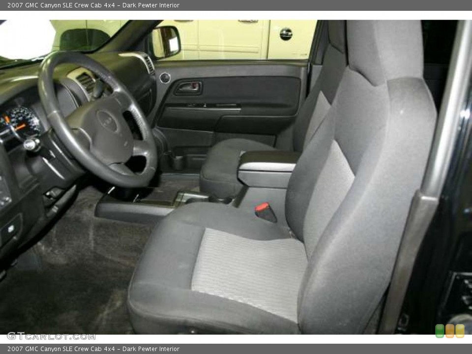 Dark Pewter Interior Photo for the 2007 GMC Canyon SLE Crew Cab 4x4 #46449945