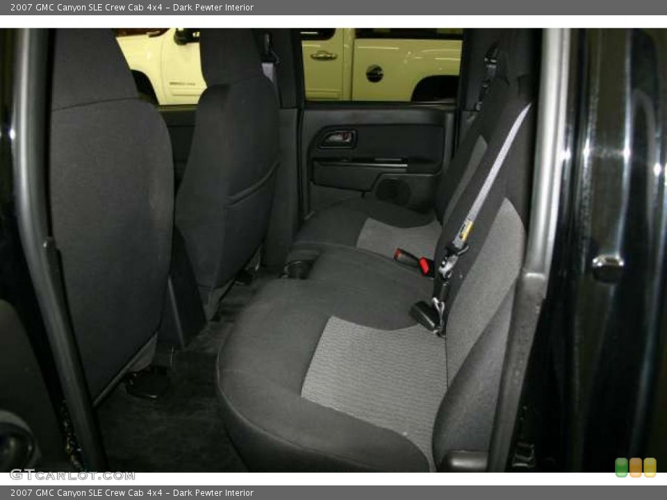 Dark Pewter Interior Photo for the 2007 GMC Canyon SLE Crew Cab 4x4 #46449954