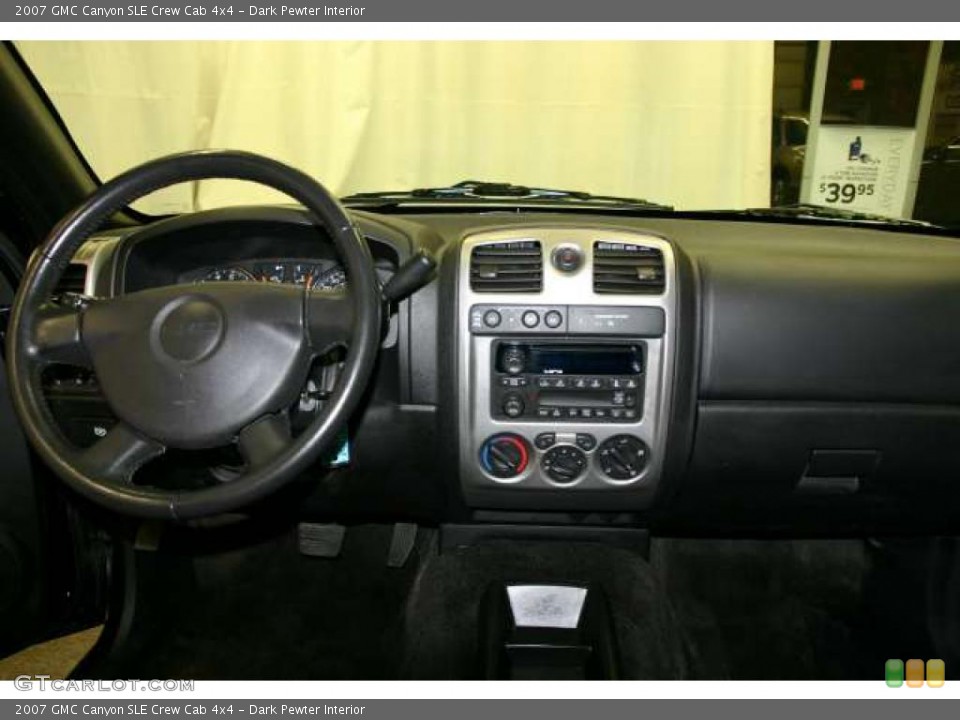 Dark Pewter Interior Dashboard for the 2007 GMC Canyon SLE Crew Cab 4x4 #46449960