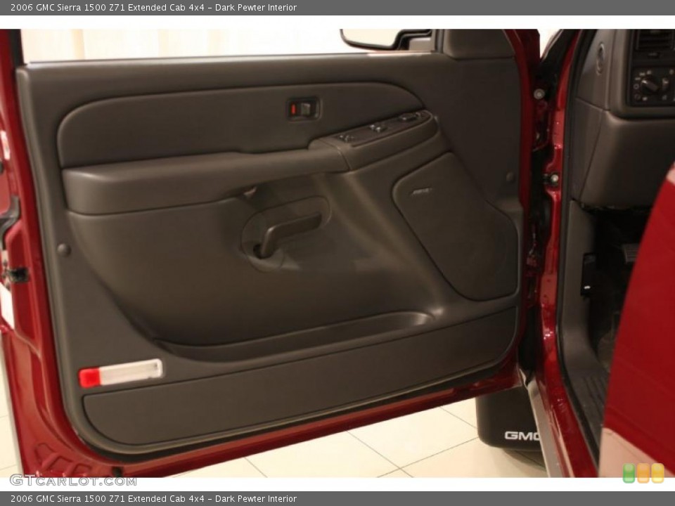 Dark Pewter Interior Door Panel for the 2006 GMC Sierra 1500 Z71 Extended Cab 4x4 #46452183