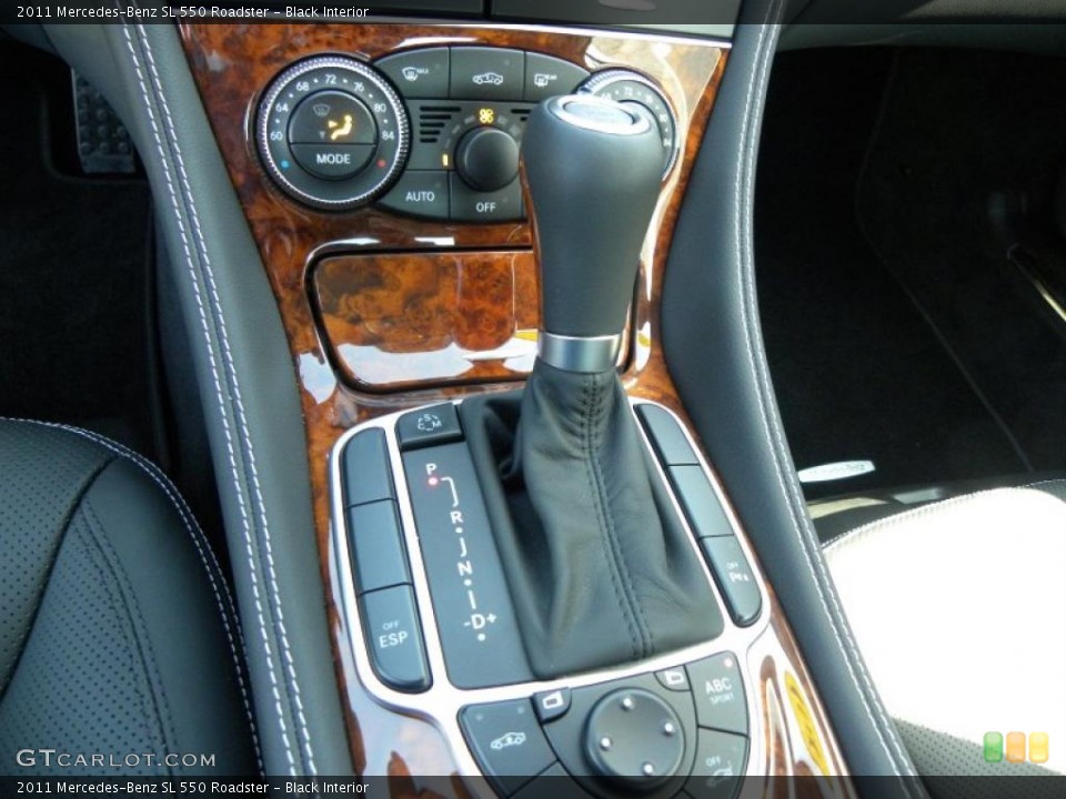 Black Interior Transmission for the 2011 Mercedes-Benz SL 550 Roadster #46452993