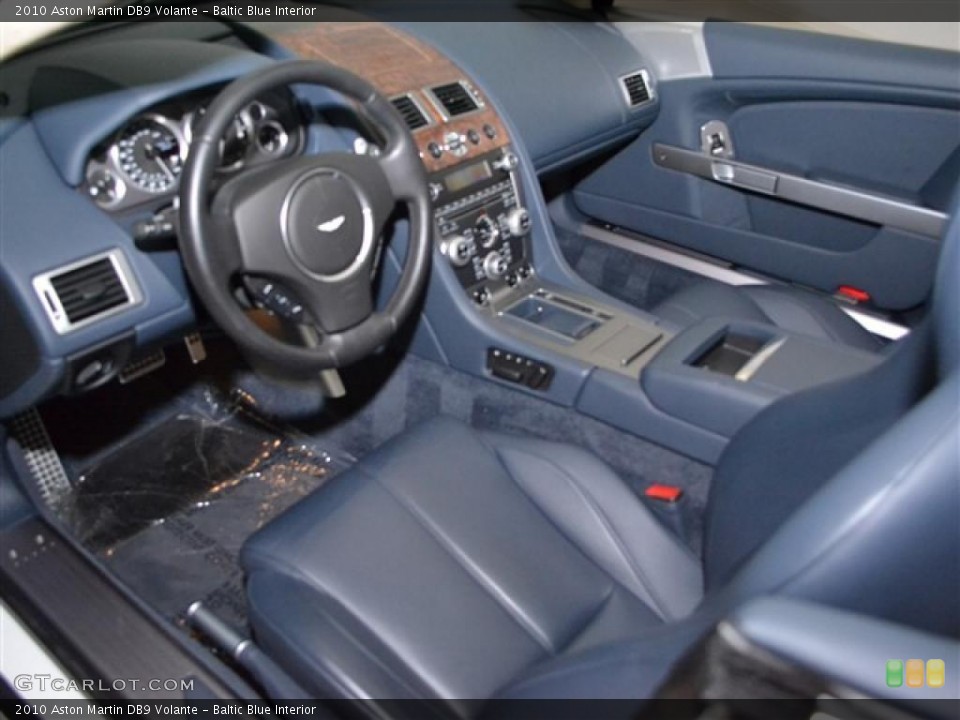 Baltic Blue Interior Prime Interior for the 2010 Aston Martin DB9 Volante #46457292