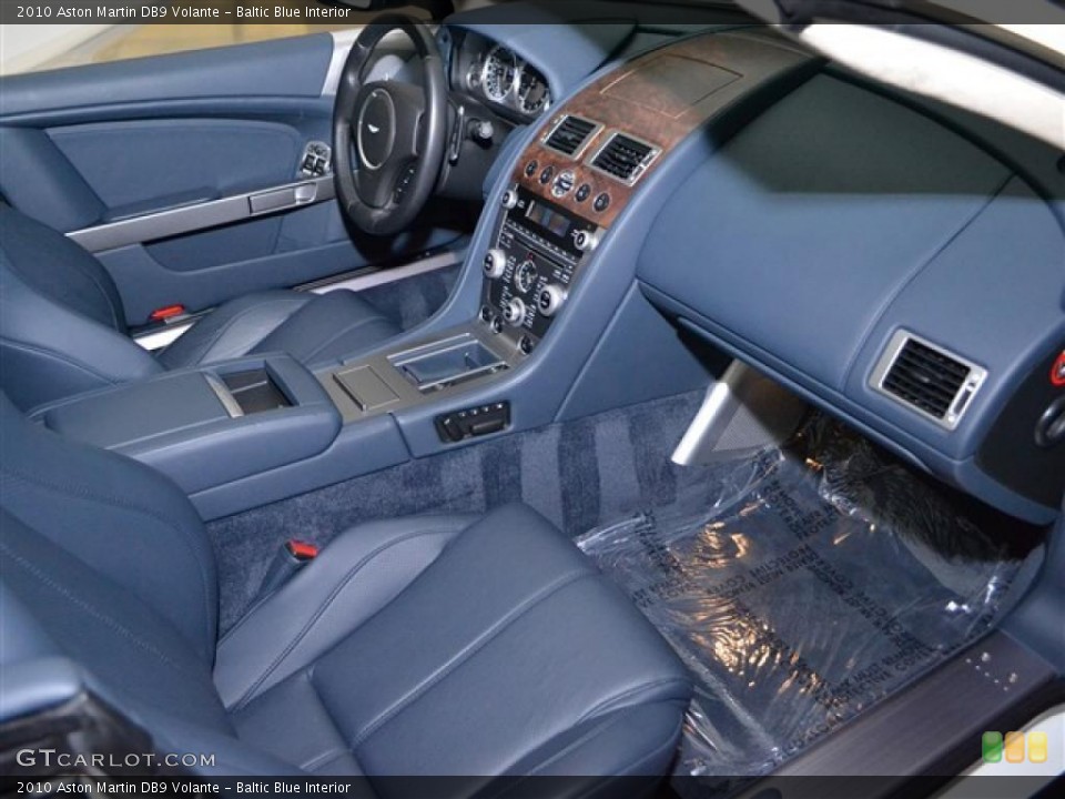 Baltic Blue Interior Photo for the 2010 Aston Martin DB9 Volante #46457310