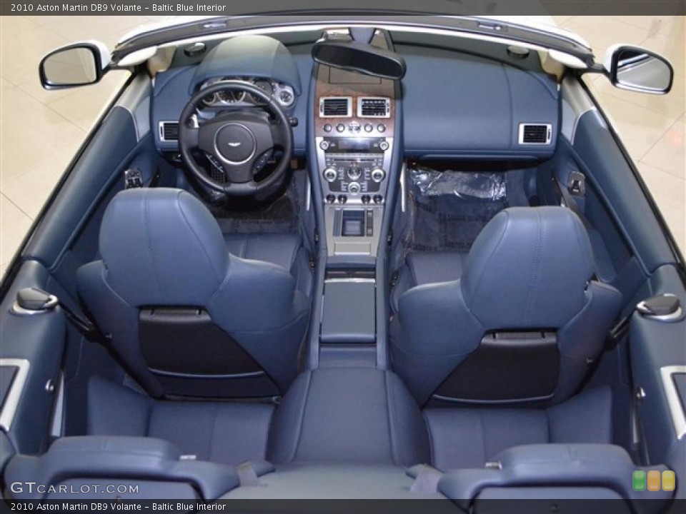 Baltic Blue Interior Photo for the 2010 Aston Martin DB9 Volante #46457604