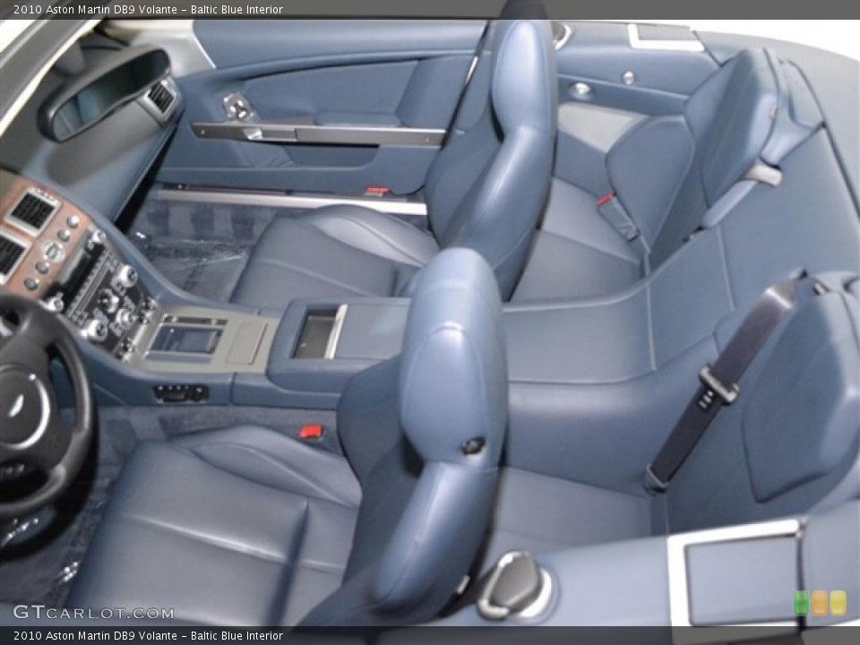 Baltic Blue Interior Photo for the 2010 Aston Martin DB9 Volante #46457622