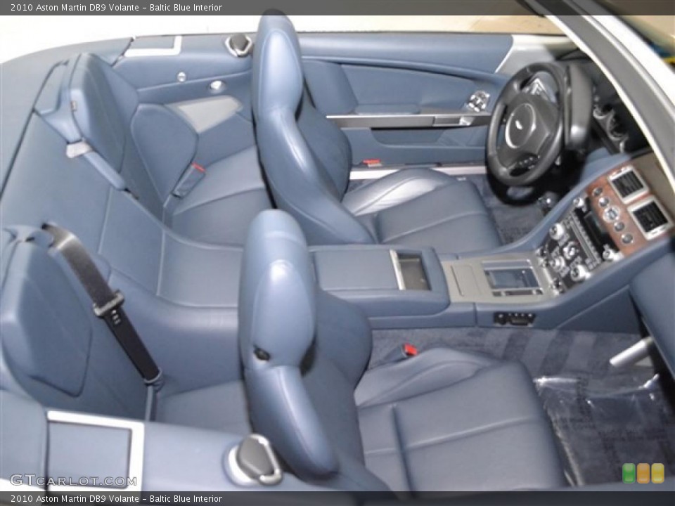 Baltic Blue Interior Photo for the 2010 Aston Martin DB9 Volante #46457637