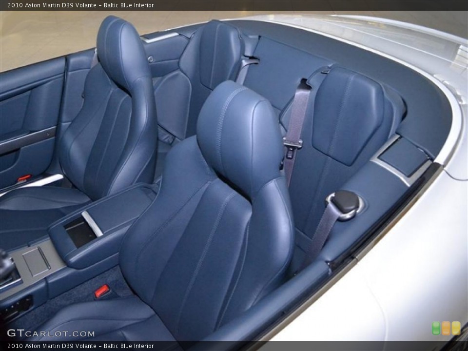 Baltic Blue Interior Photo for the 2010 Aston Martin DB9 Volante #46457673