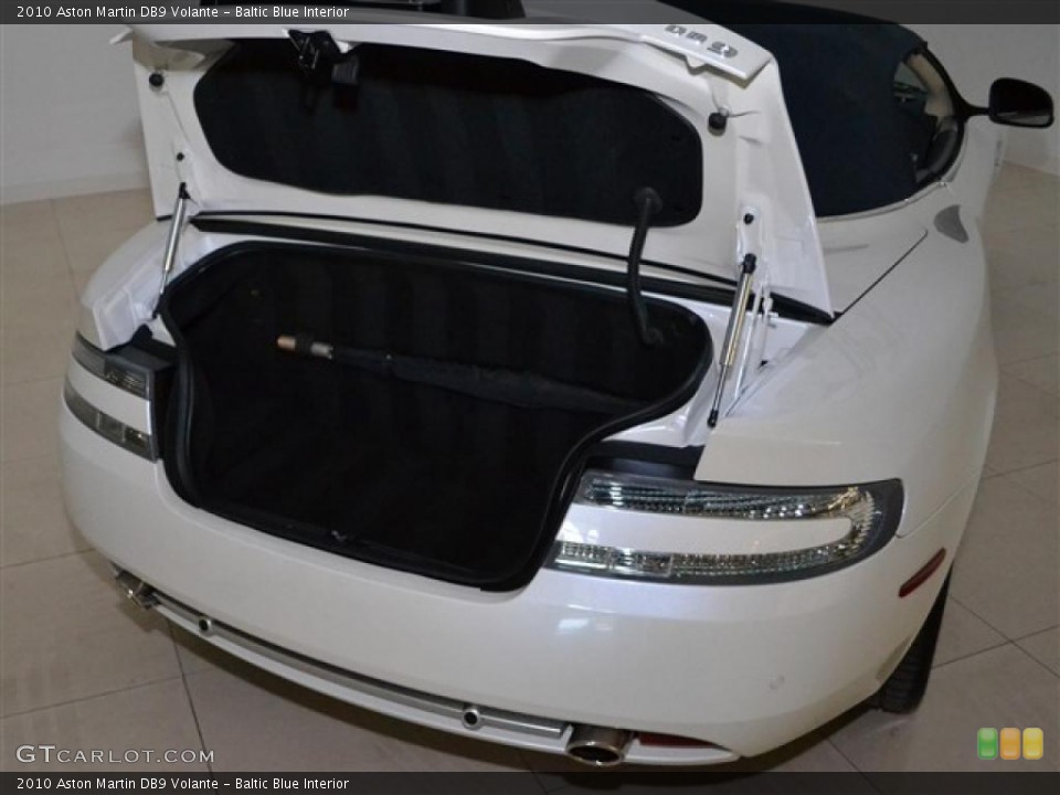 Baltic Blue Interior Trunk for the 2010 Aston Martin DB9 Volante #46457718