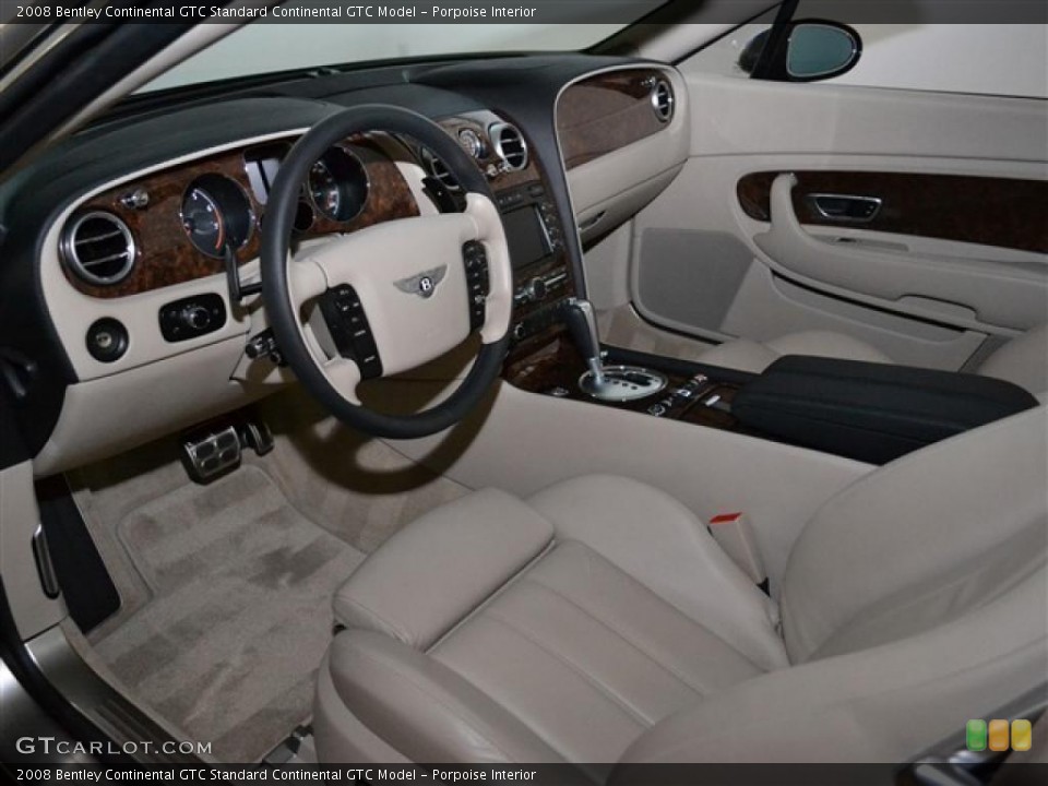 Porpoise Interior Photo for the 2008 Bentley Continental GTC  #46457823