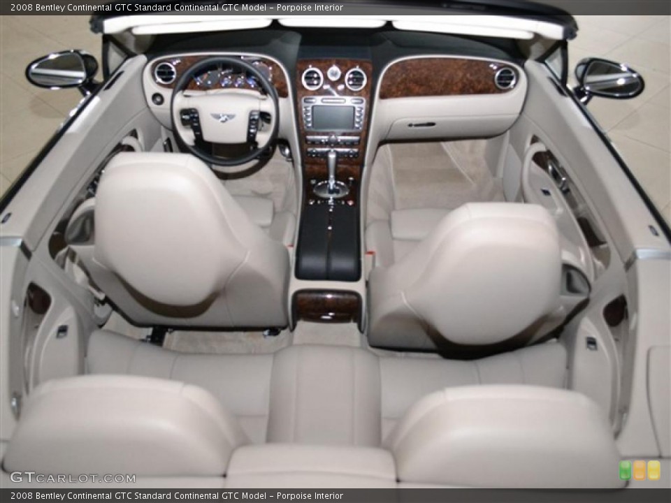 Porpoise Interior Photo for the 2008 Bentley Continental GTC  #46458030