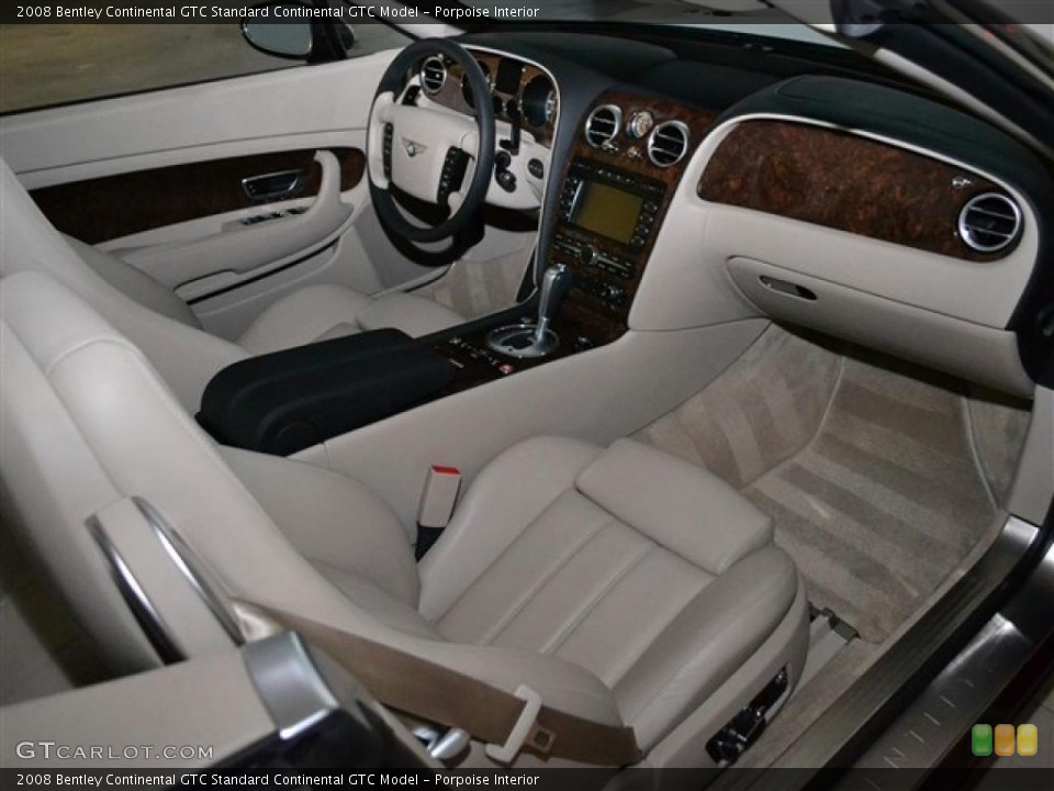 Porpoise Interior Photo for the 2008 Bentley Continental GTC  #46458084
