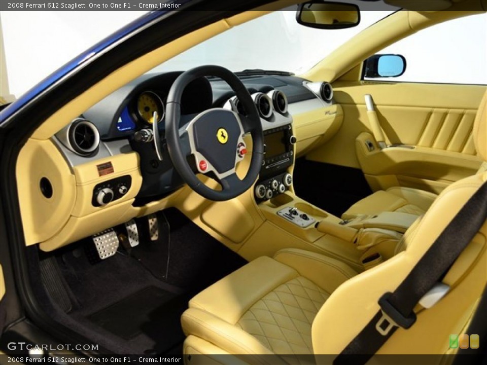 Crema Interior Photo for the 2008 Ferrari 612 Scaglietti One to One F1 #46458336