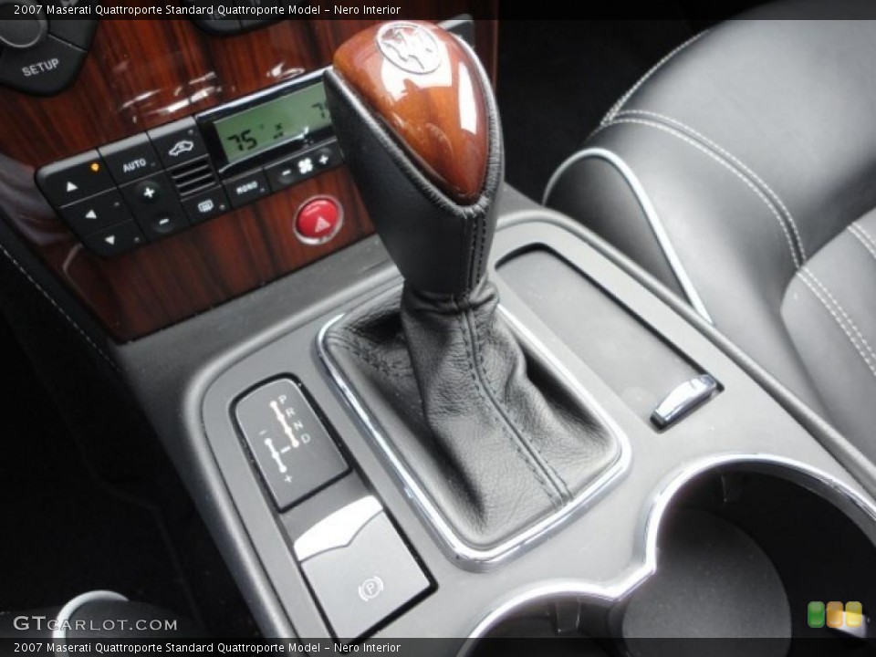 Nero Interior Transmission for the 2007 Maserati Quattroporte  #46459056