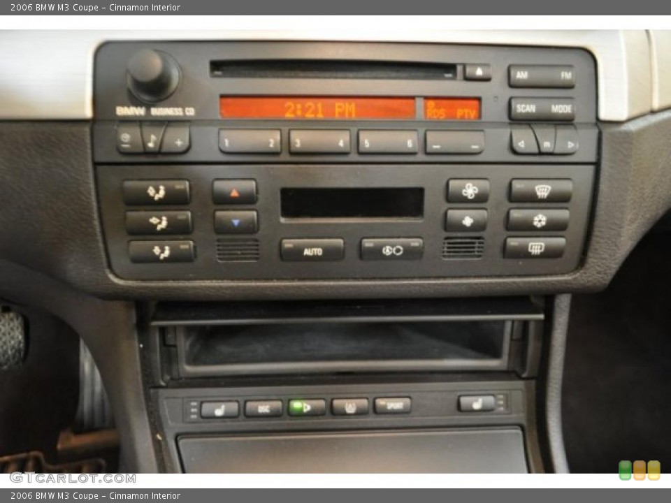 Cinnamon Interior Controls for the 2006 BMW M3 Coupe #46459563