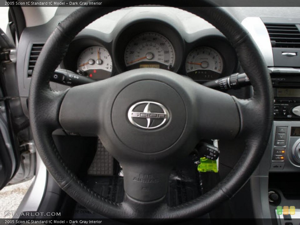 Dark Gray Interior Steering Wheel for the 2005 Scion tC  #46460472
