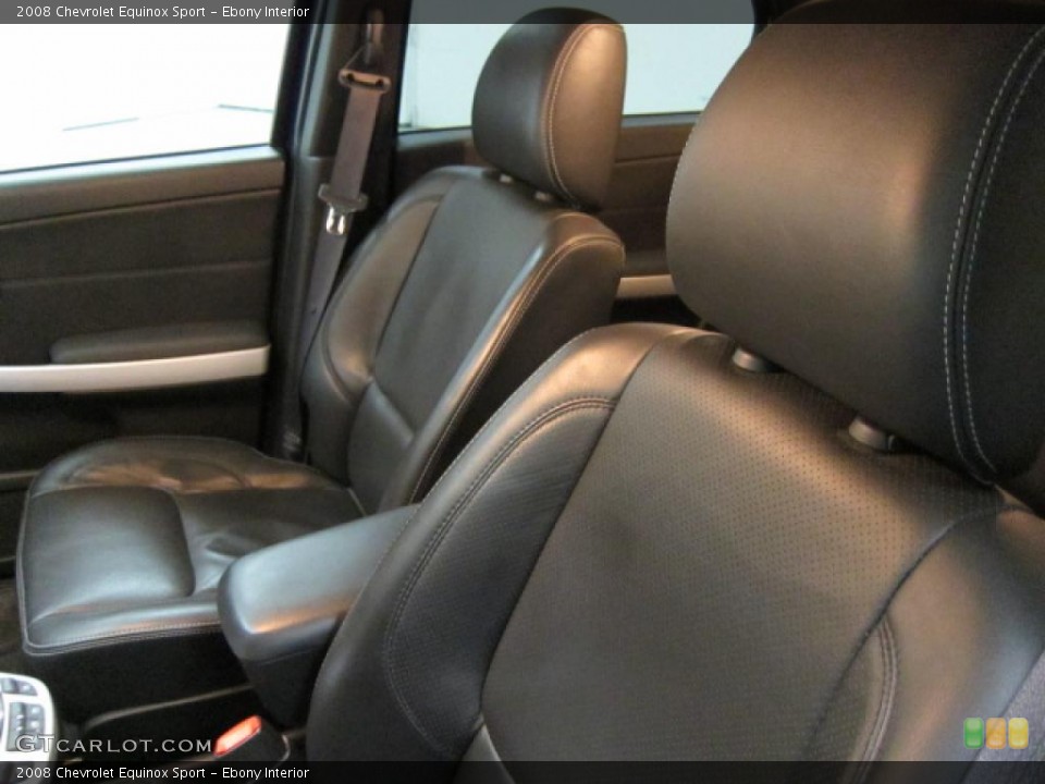 Ebony Interior Photo for the 2008 Chevrolet Equinox Sport #46462623